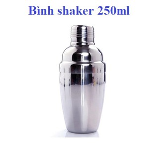 (250ML) Bình Shaker pha chế Bartender dung tích 250ml bằng inox
