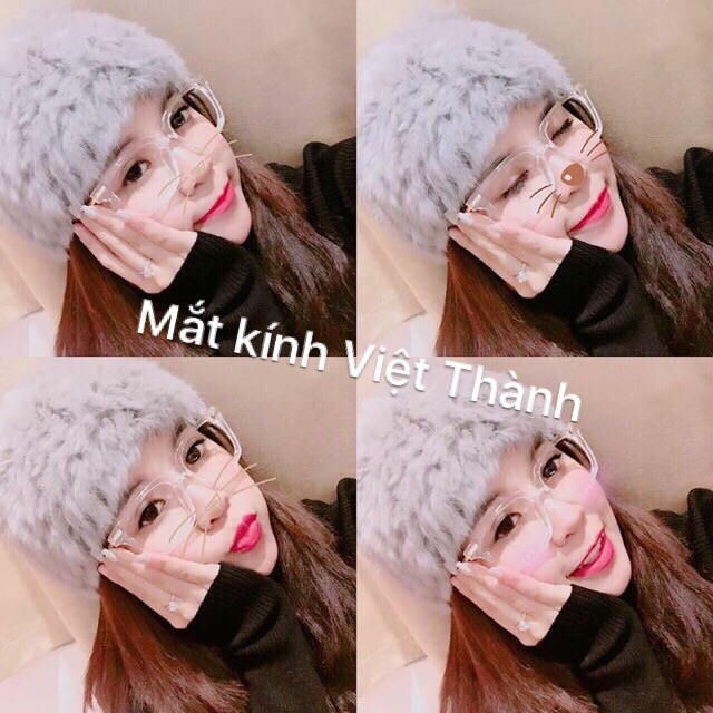 Kính trong suốt loại 1 kính xinh hot nhất 2021 chân kim loại