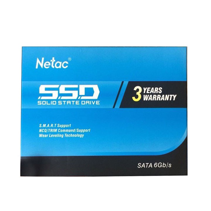 Ổ cứng SSD 120GB Netac N535S SATA III 6GB/s 2.5 inch- Bảo hành 36 tháng