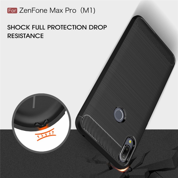 Ốp lưng Zenfone Max Pro M1 chống sốc phay xước