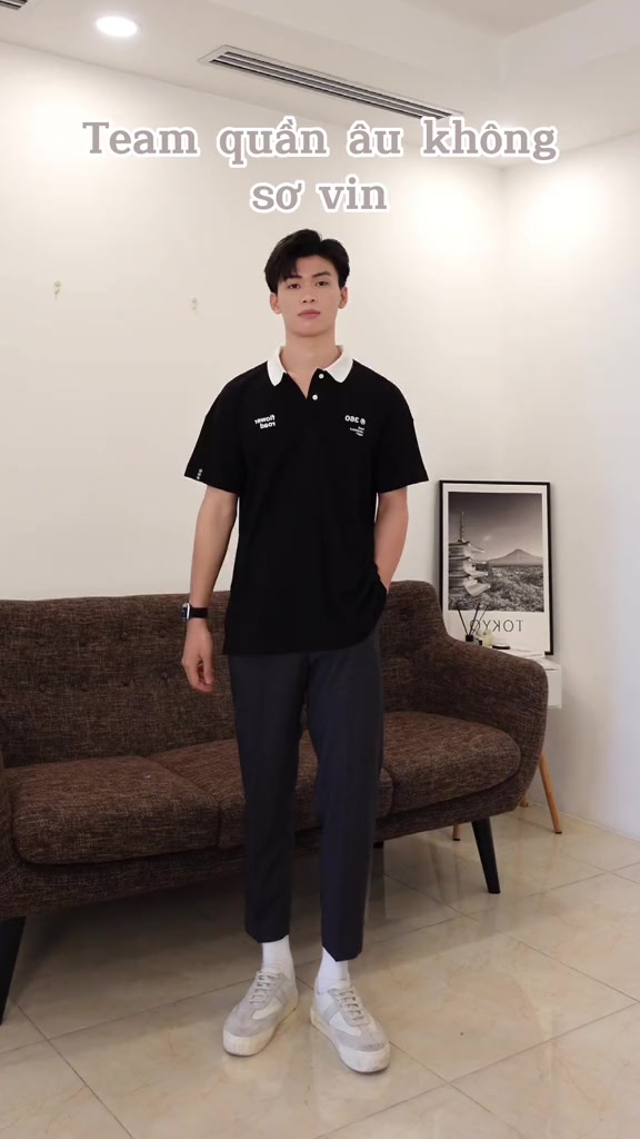 Áo Thun Polo Unisex Form Rộng Tay Ngắn Vải Cotton Cao Cấp 660 Boutique POHOL405 - POTOL307 | BigBuy360 - bigbuy360.vn