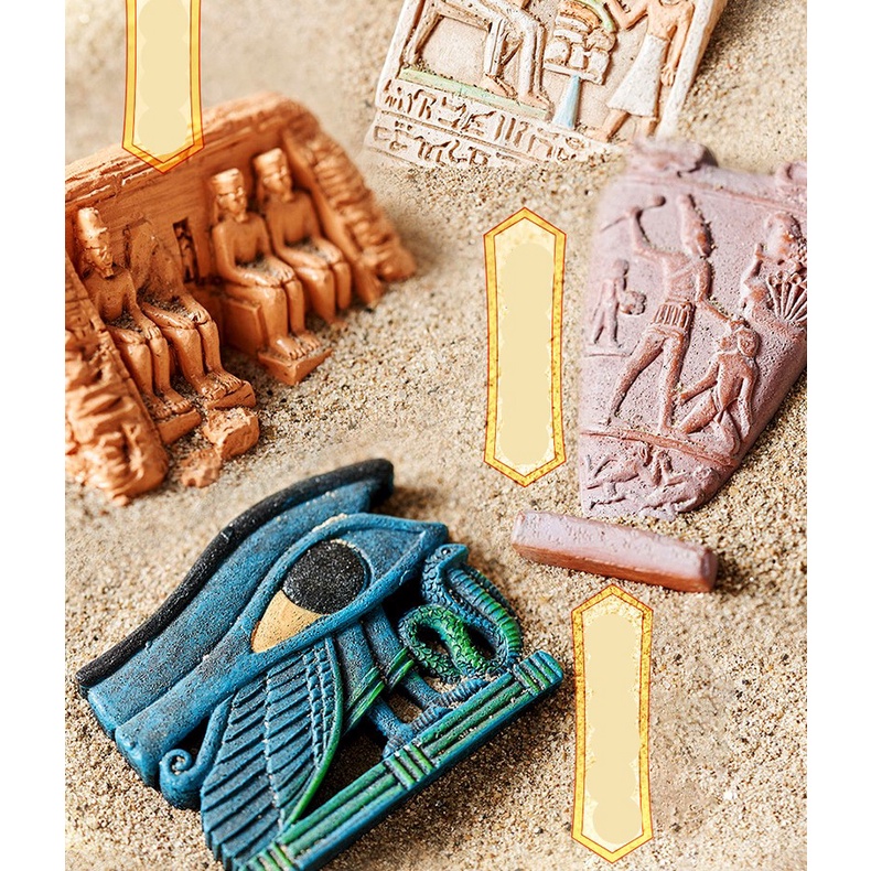Đồ Chơi Khảo Cổ Di Tích Lịch Sử, Ai Cập Cổ Đại, Pharaoh, Truy Tìm Báo Vật Ẩn Giấu Bên Trong Pho Tượng
