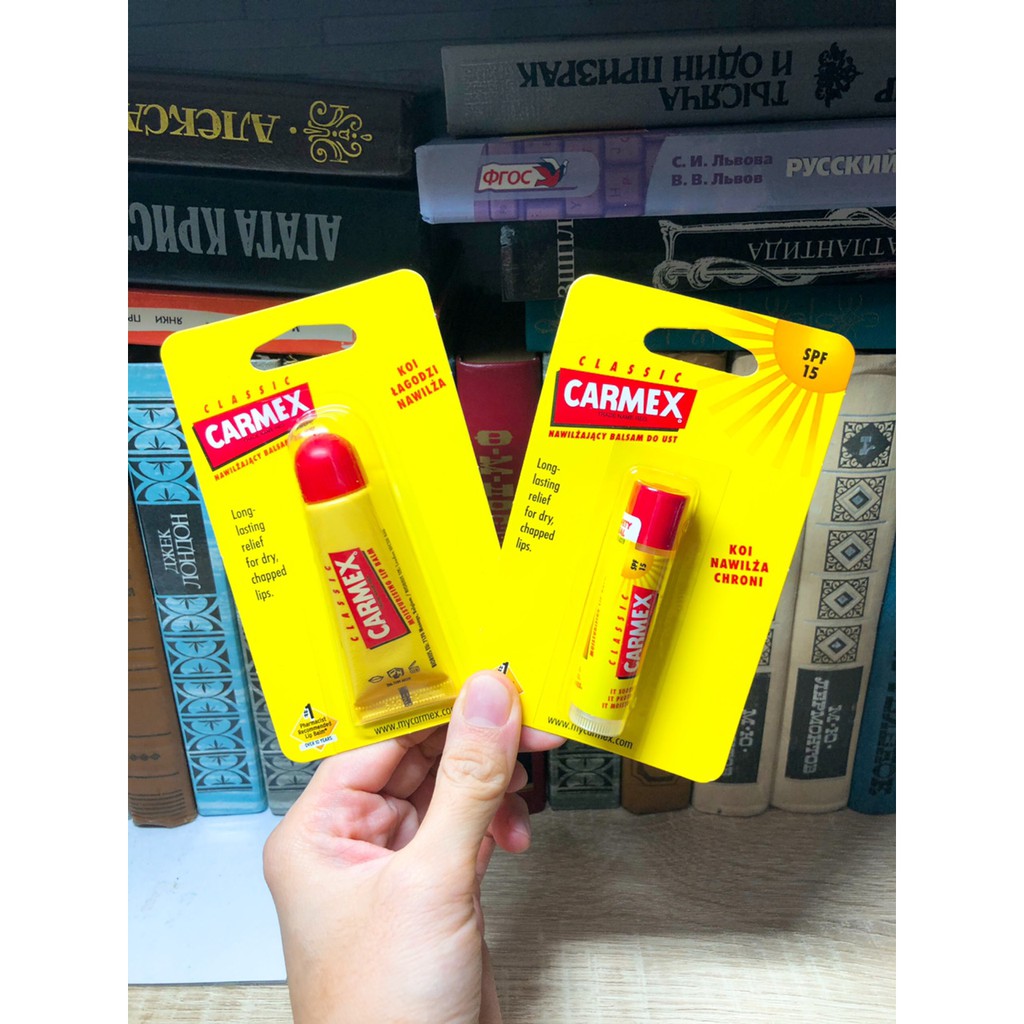 Son Dưỡng Môi 👄Carmex dạng tuýp/thỏi 10g