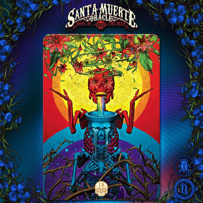 Bộ Bài Santa Muerte Oracle (Mystic House Tarot Shop) - Bài Gốc Authentic Chính Hãng 100%