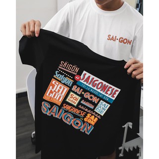 Áo thun Sài Gòn - Saigonese (đen-trắng)