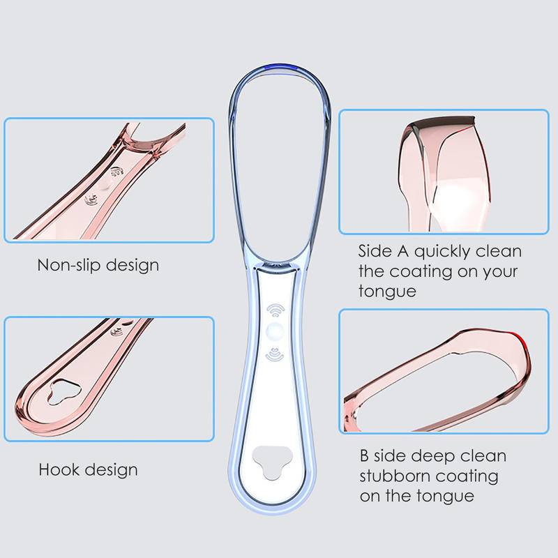 Dụng Cụ Vệ Sinh Lưỡi Bằng Nhựa Chuyên Dụng Cho Người Lớn