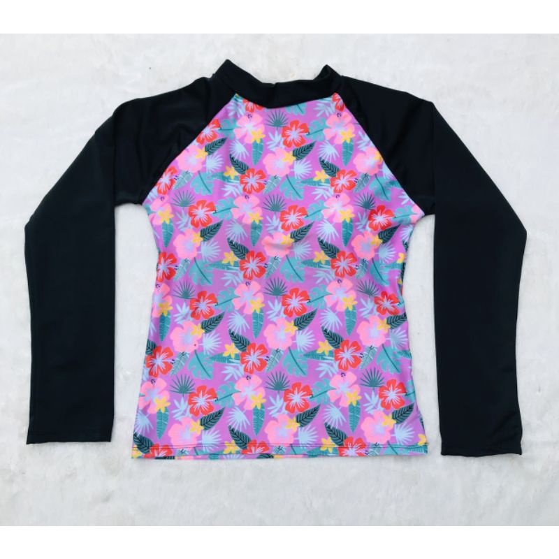 25 Mẫu Sẵn Mút Ngực Áo Bơi Lẻ Tay Dài Hoạ Tiết Free Size