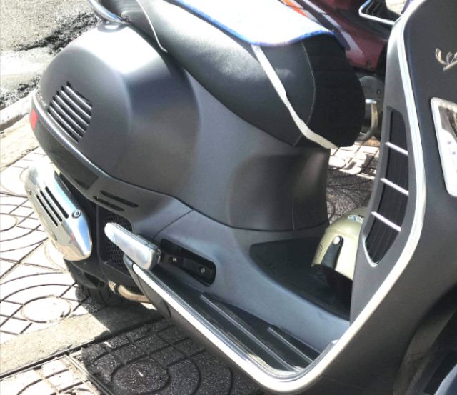 Nối dài gác chân cho Vespa GTS