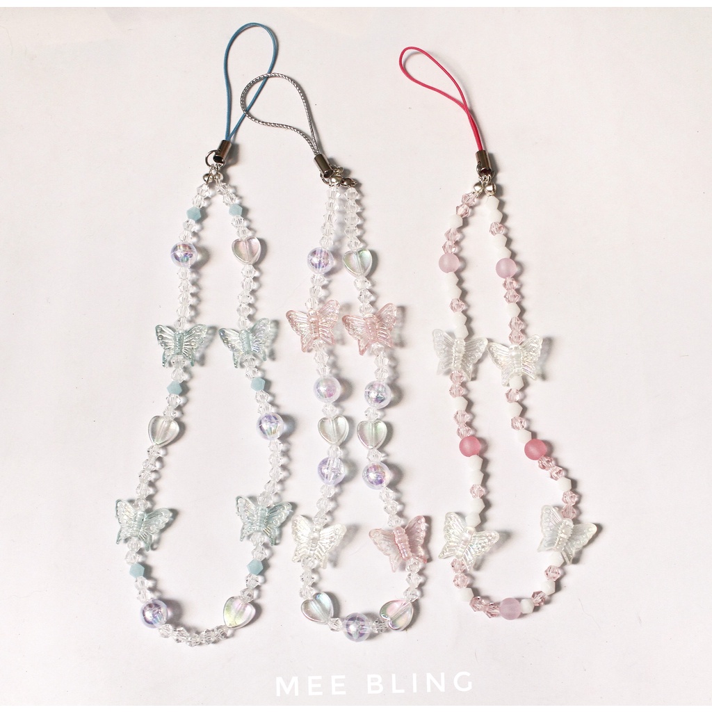 MEE BLING ♡ Móc khóa/móc đt bướm Fairy Keychain O1027