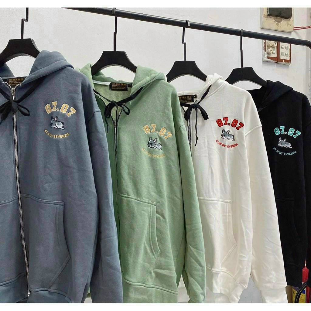 Áo khoác nỉ PUPY LAZY dây kéo chống nắng  dành cho nam nữ có mũ form rộng nỉ ngoại Unisex Ulzzang-Life Unisex-GAKN72 | BigBuy360 - bigbuy360.vn