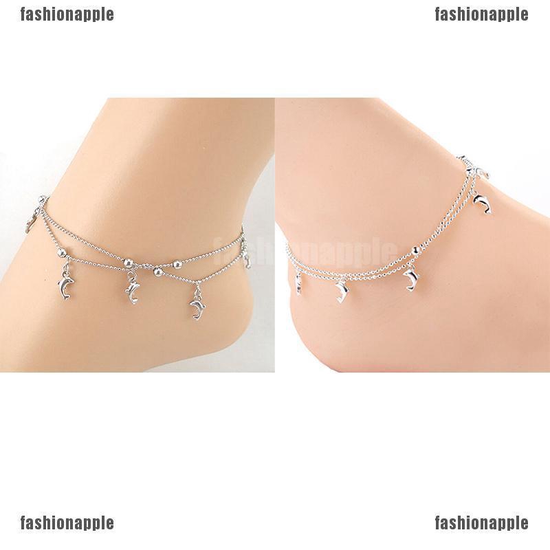 Vòng đeo chân hình cá heo xinh xắn | BigBuy360 - bigbuy360.vn