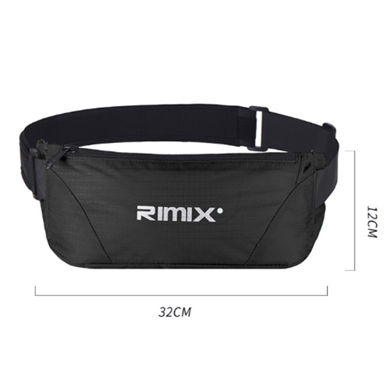 RIMIX Fitting Waist Bag Belt Outdoor Sports Fitness Leisure Running Equipment Men Women Waterproof  Blue