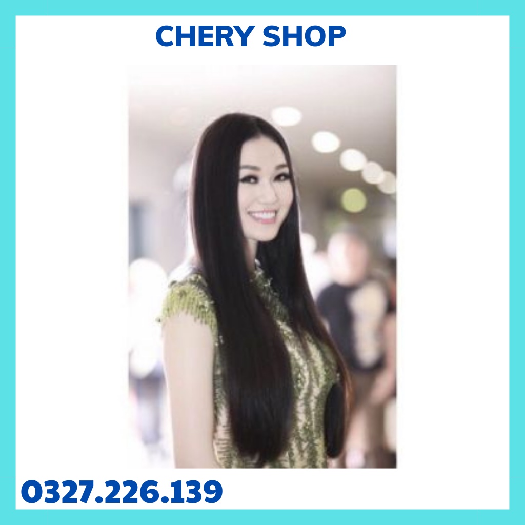 Tóc giả nữ cao cấp ❤️❤️ FREESHIP ❤️❤️ nguyên đầu thẳng 2 mái kèm ảnh thật tặng lưới trùm