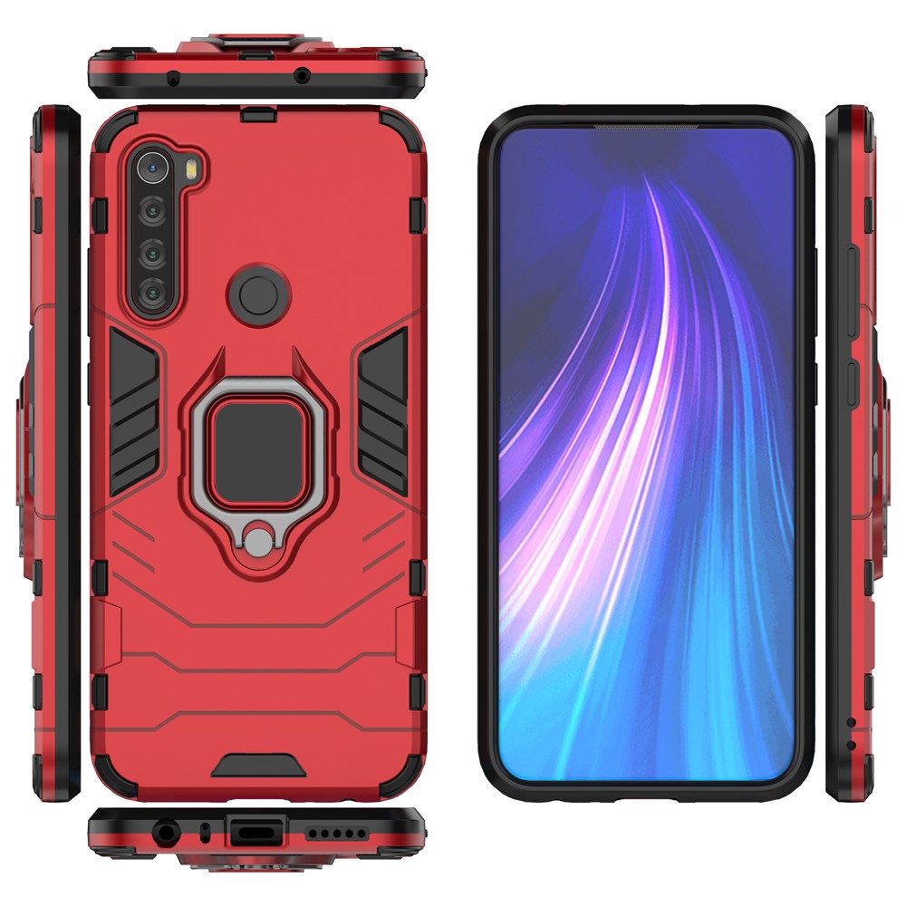 Case for Xiaomi redmi 8 8a redmi8 note8 note 8 pro t 8t note 8pro redmi8a hard case anti crack antishock for redmi note8t shockproof tough armor TPU PC phone case cover casing with ring holder stand