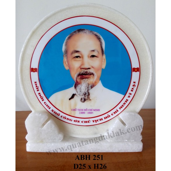 Ảnh Bác Hồ Chân Dung 25cm