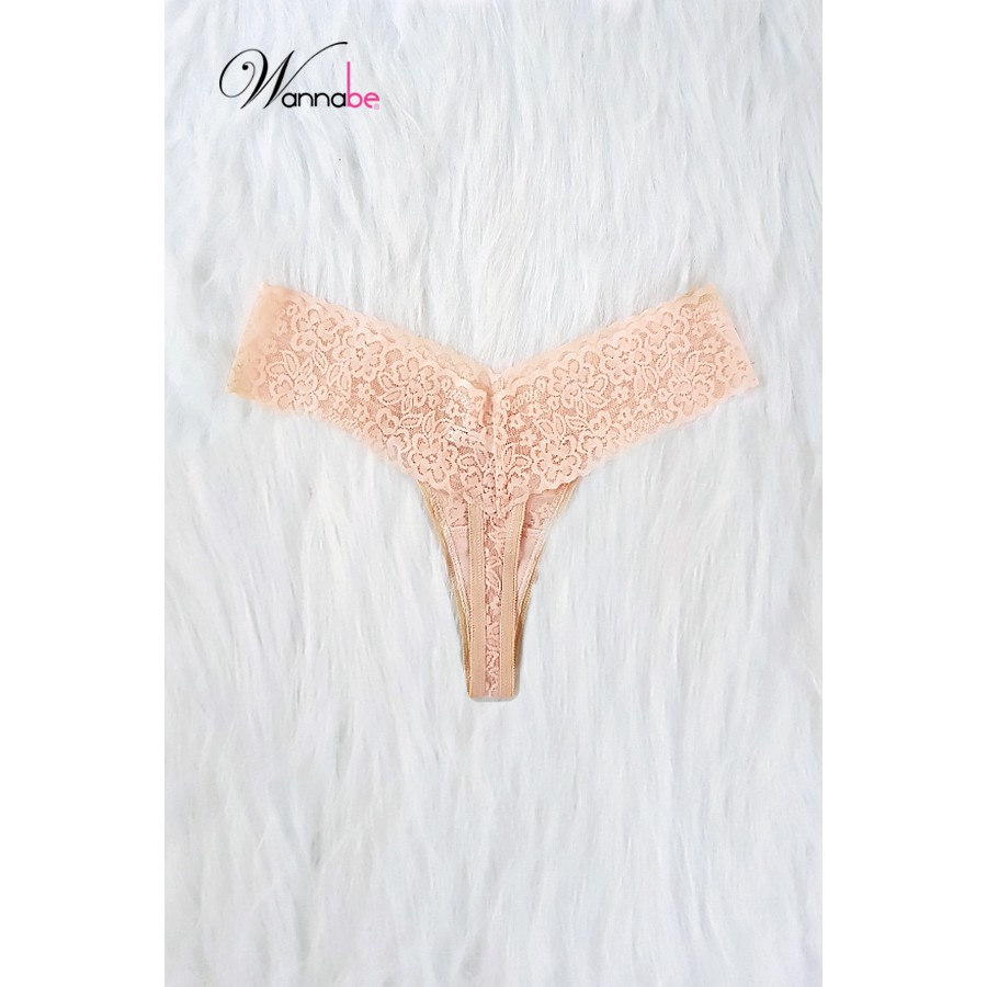 Quần lót ren t-back wannabe qlr01 gợi cảm, quyến rũ