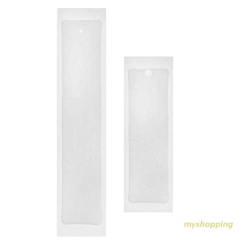 Khuôn Silicone Làm Thanh Đánh Dấu Sách Hình Chữ Nhật