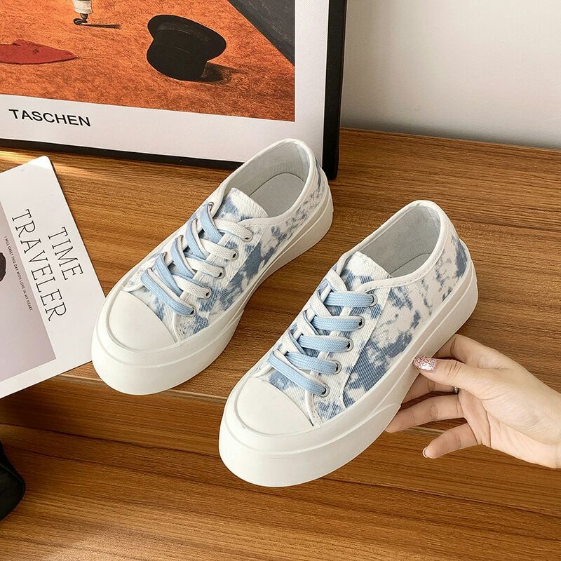 Loại Đẹp full hộp Giày thể thao giày sneaker nữ  VIDEO + ẢNH THẬT  2 bộ dây phối màu cá tính (2 màu)