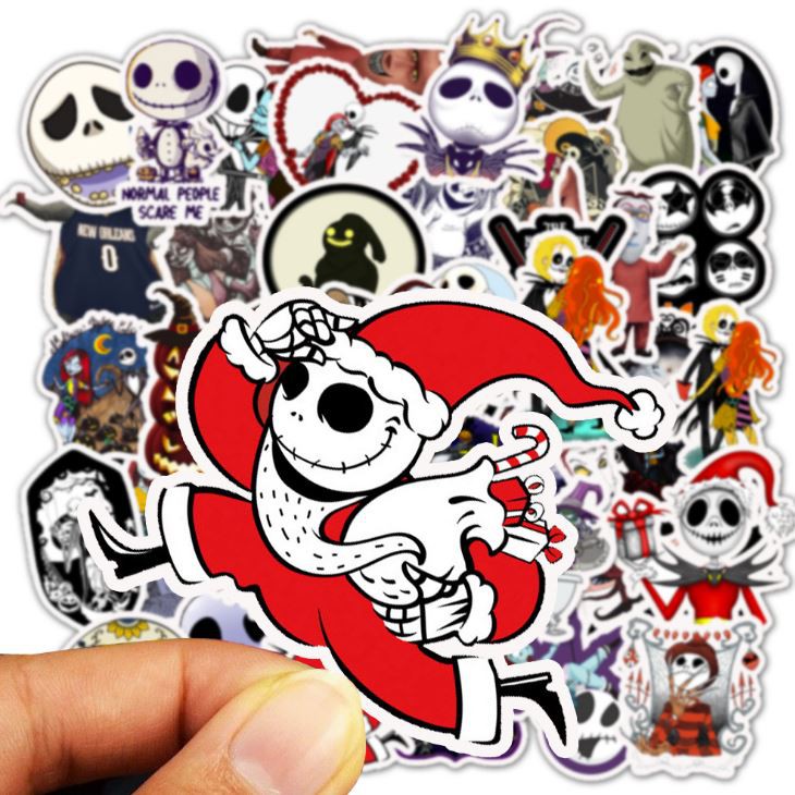 Sticker ZOMBIE nhựa PVC không thấm nước, dán nón bảo hiểm, laptop, điện thoại, Vali, xe,  Cực COOL#39