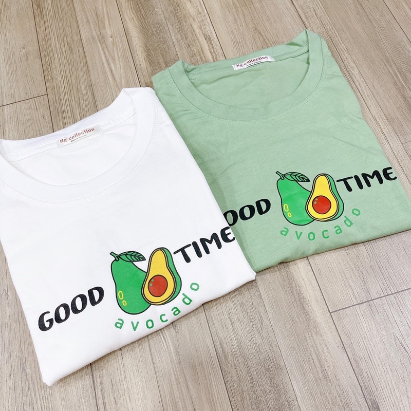[ Rẻ vô địch ] Áo cotton tay lỡ dáng rộng unisex _bơ