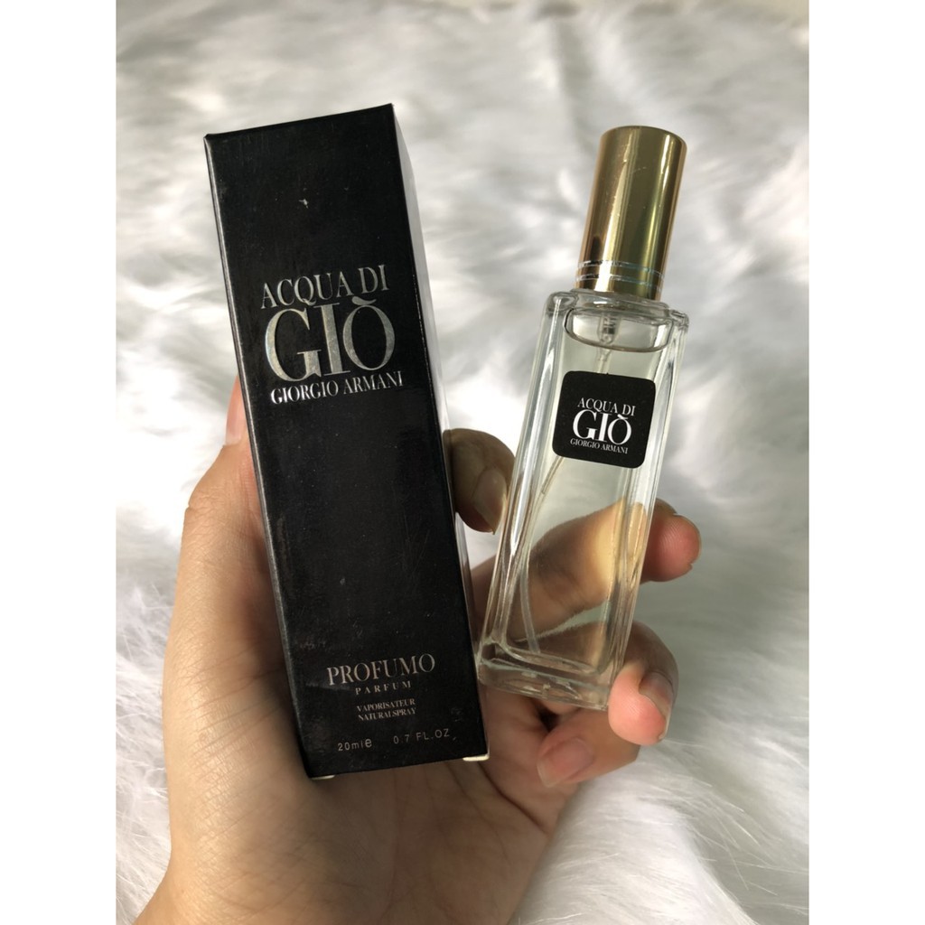 Nước hoa nam Giò 20ml - xịt thơm body cao cấp chính hãng - PHP