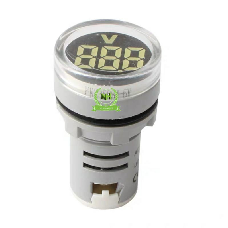 Đèn Báo Vôn Kế Hiển Thị Kỹ Thuật Số AC20-500V Loại Tốt