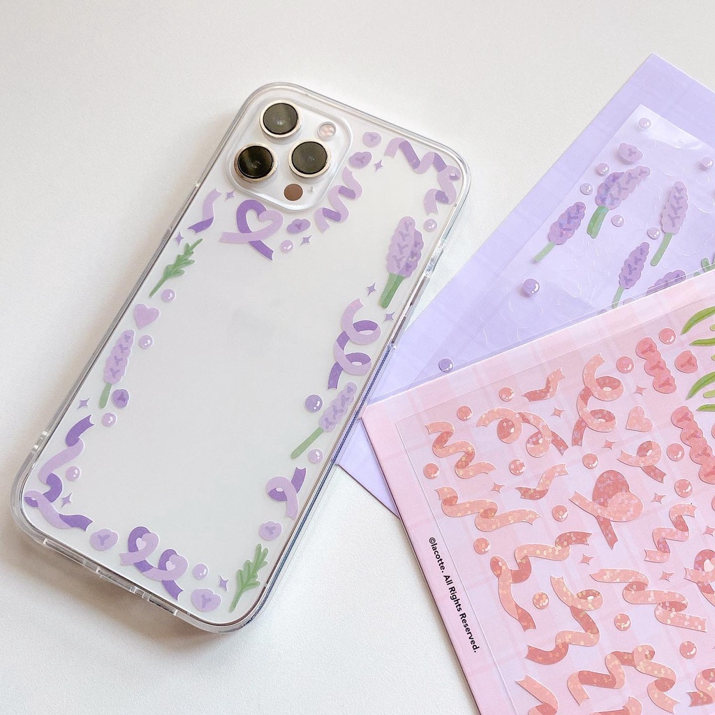 Hình dán sticker thiết kế Lacotte