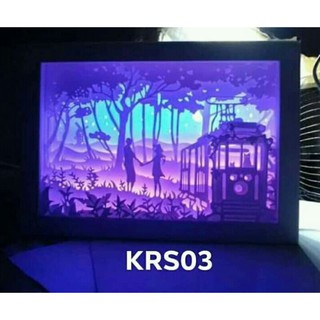 Tranh đèn 3d