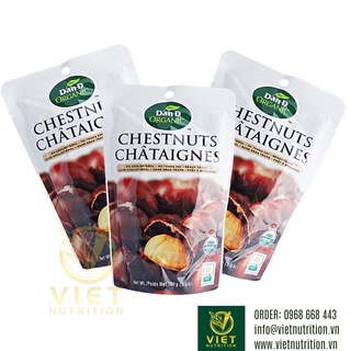 Hạt dẻ tách vỏ Chestnut Organic 100g