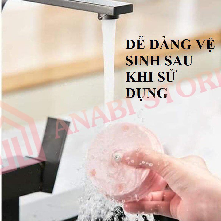 Máy Xay Tỏi Ớt Cầm Tay Tích Điện ANABI - Xay Đồ Ăn Dặm, Rau, Củ, Quả 250ML Siêu Tiện Lợi