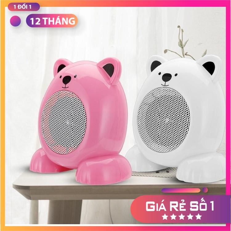 Máy sưởi mini hình con gấu