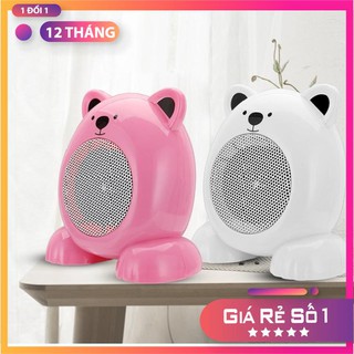 Máy sưởi mini hình con gấu
