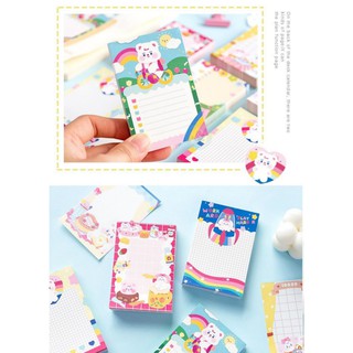 GIẤY NOTE MINI POPPY BEAR
