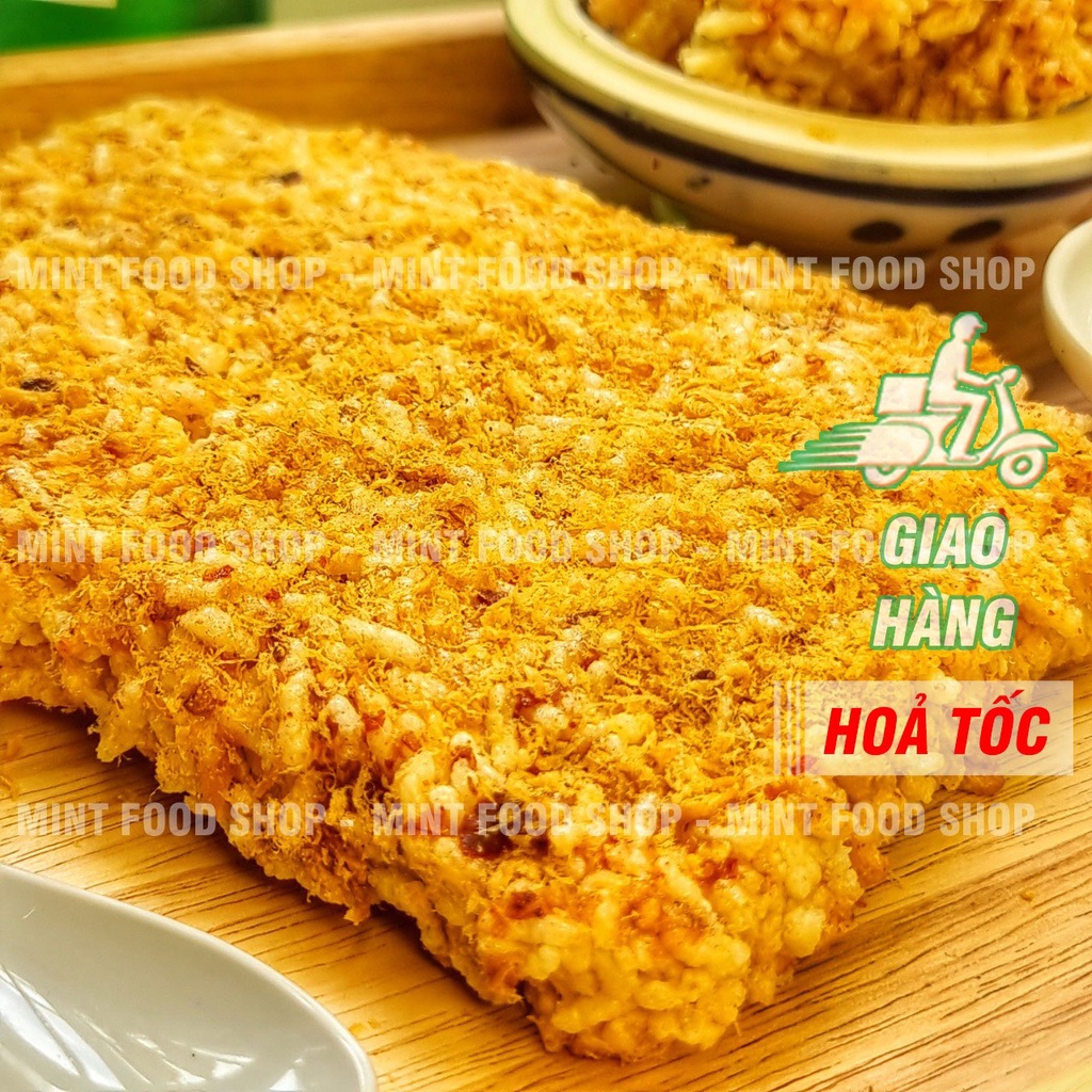 Cơm Cháy Chà Bông Siêu Siêu Ngon - Rong Biển Chà Bông Ăn Chay - Mix Vị Túi 200gr