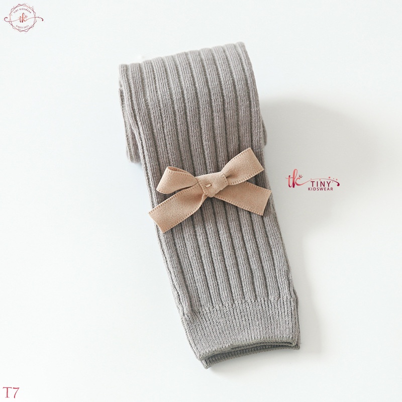 Quần tất, legging len dài đến cổ chân cho bé gái từ 6-24 tháng [T7]