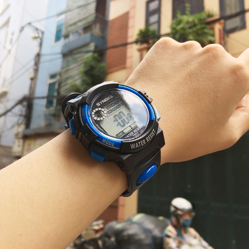 [3 Màu] Đồng hồ trẻ em Synoke 9001, đồng hồ thể thao dây cao su cao cấp | BigBuy360 - bigbuy360.vn