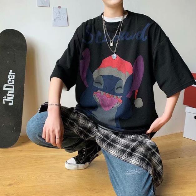 Áo Thun Cộc Tay Nam Nữ Unisex Form Rộng, Áo Phông Cộc Tay In Hinh Sticks Cá Tính, Hàng Có Sẵn | BigBuy360 - bigbuy360.vn
