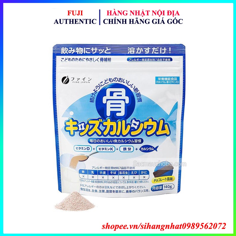 Bột Canxi cá tuyết tăng chiều cao Bone’s Calcilum For Kids