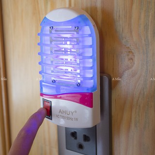 đèn ngủ bắt muỗi mini ahuy