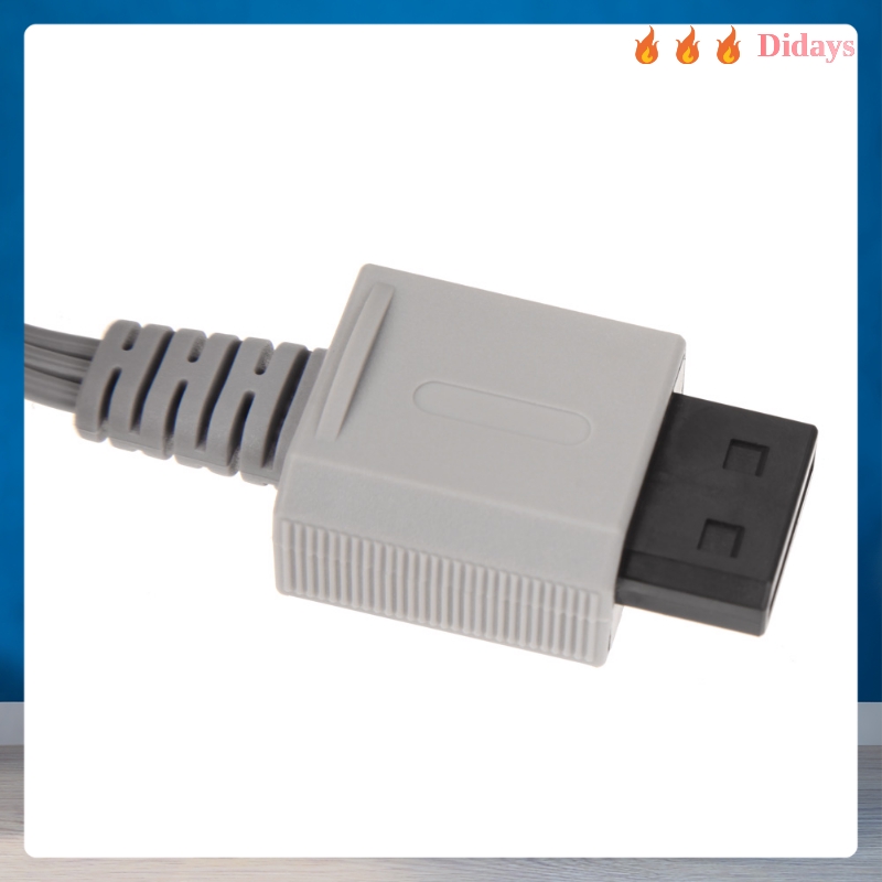 Cáp Chuyển Đổi Âm Thanh Video Av 3 Rca Cho Nintendo Wii