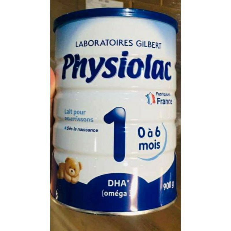 Sữa bột Physiolac các số 1,2,3 900g Date mới