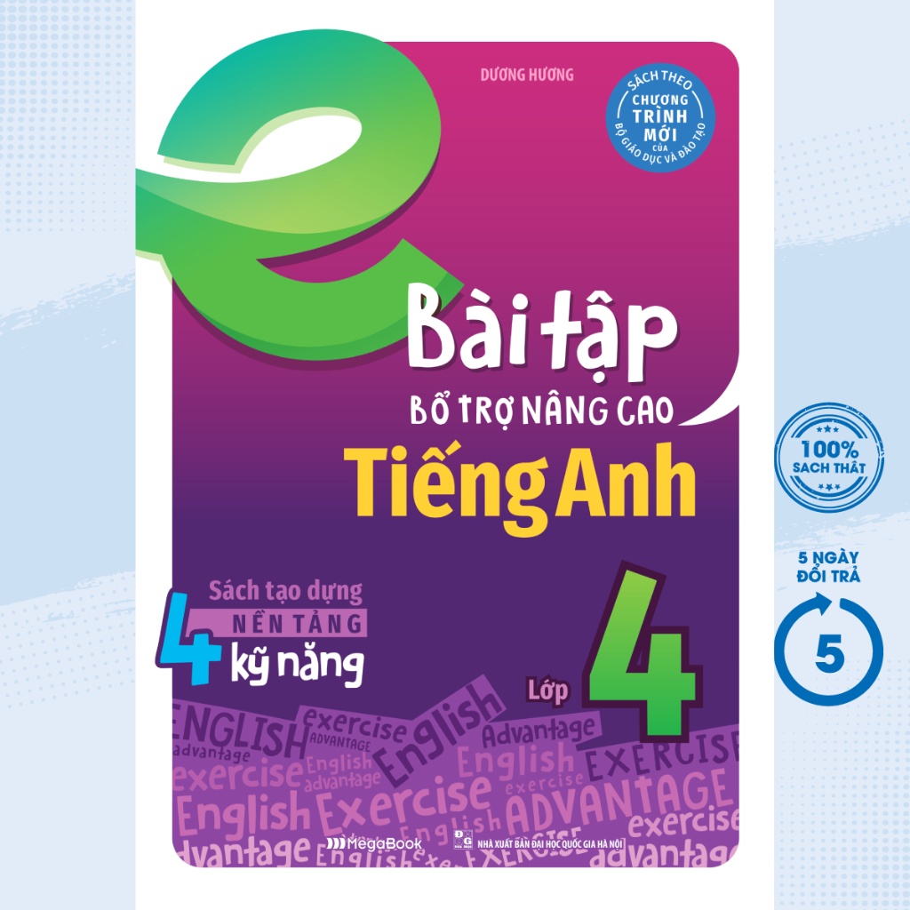 Sách Bổ Trợ - Bài Tập Nâng Cao Tiếng Anh Lớp 4 - MEGABOOK