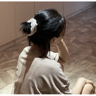 Cột Tóc Scrunchies P da PU ( ảnh khách fb )