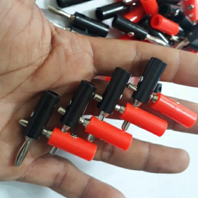 Combo 8c Jack bắp chuối - giắc cắm loa 4mm