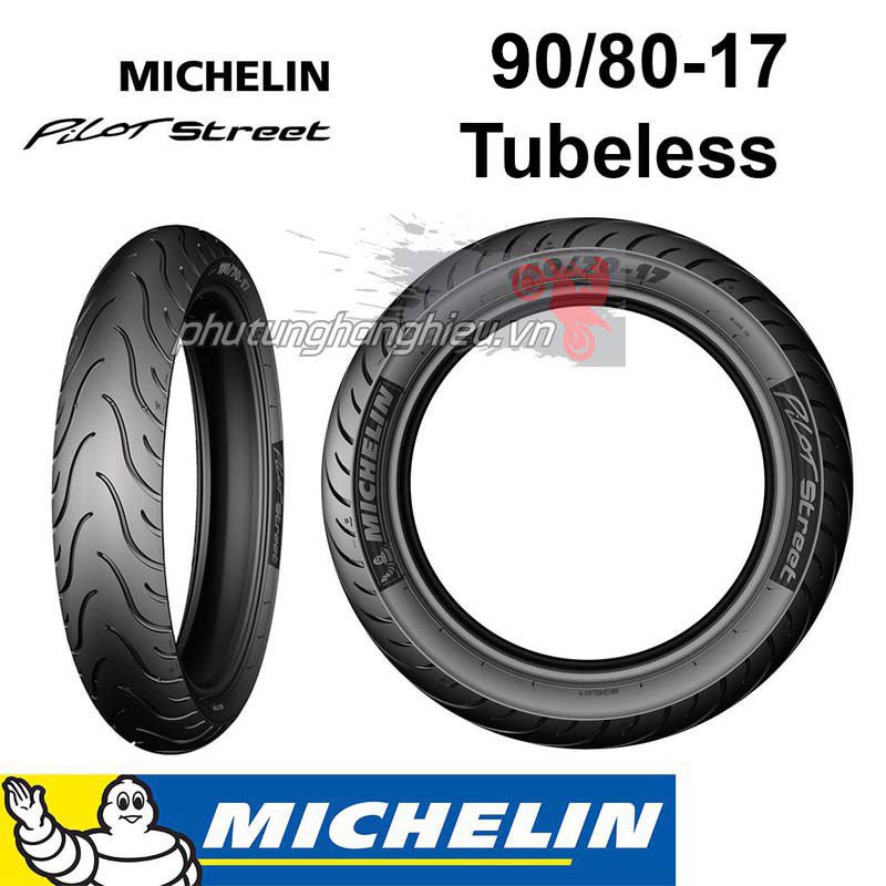 Vỏ xe Michelin Pilot Street 90/80-17