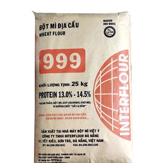 Bột mì địa cầu 999 gói 1kg - chia lẻ từ bao 25kg