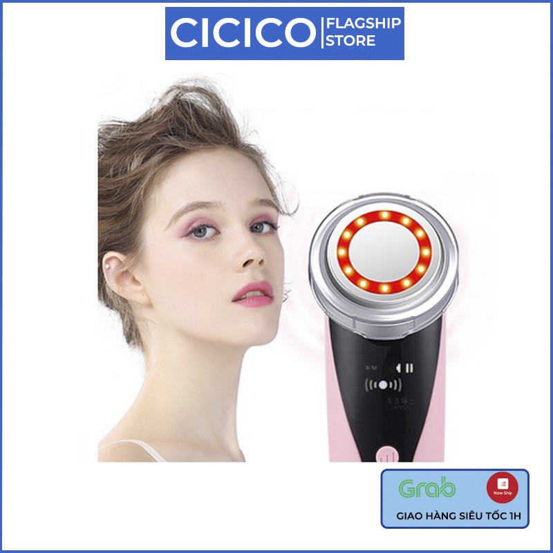 Búa điện di đa năng KNY-D23 tạo ion - làm sạch sâu, Massage, tái tạo collagen cho da mặt