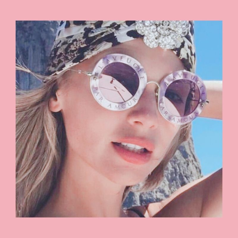 20 kiểu - IT girl sunglasses - Kính mát thời trang cho nữ gọng cao nâng mũi họa tiết retro sexy