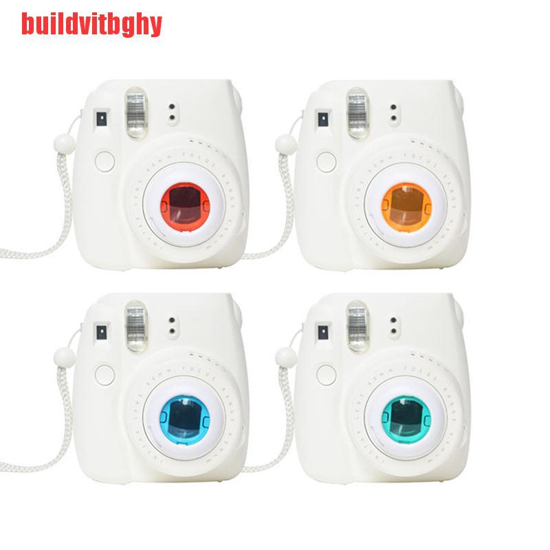 (Mua-Code) Bộ Lọc Lens 4 Màu Cho Máy Ảnh Fujifilm Instax Mini 8 7s