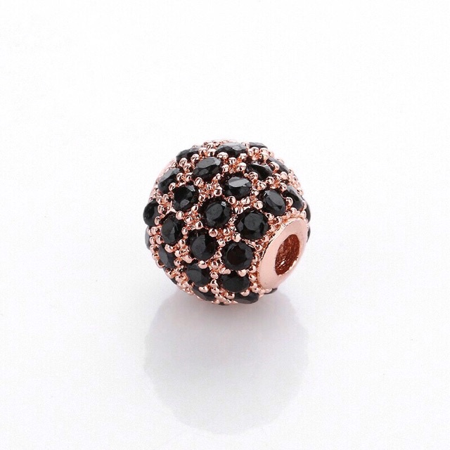 KHO SỈ  Charm bi đính đá các màu - Hàng loại 1 cực đẹp PL023
